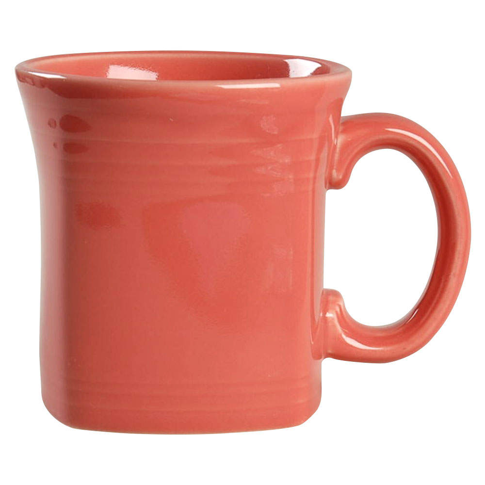 Fiesta Flamingo (Intro 2012) Square Mug by Homer Laughlin -1