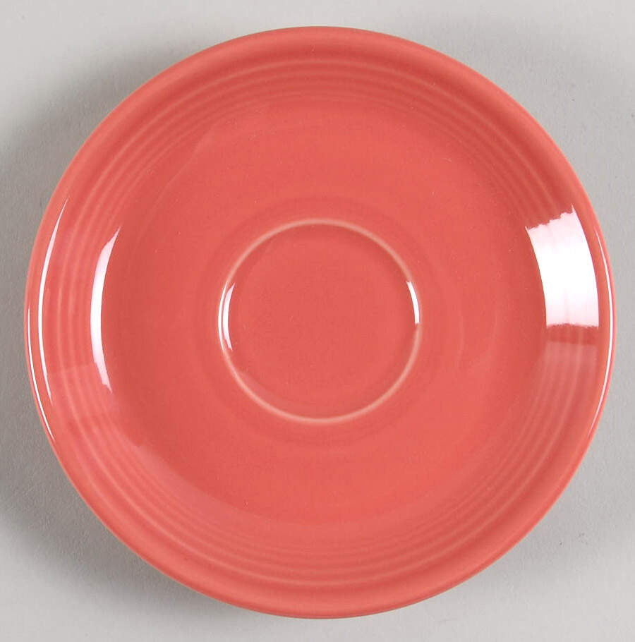Fiesta Flamingo (Intro 2012) Saucer by Homer Laughlin -1