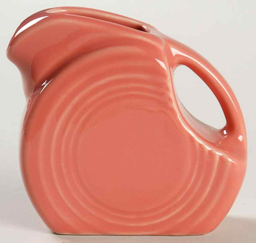 Fiesta Flamingo (Intro 2012) 4 Oz Pitcher by Homer Laughlin -1