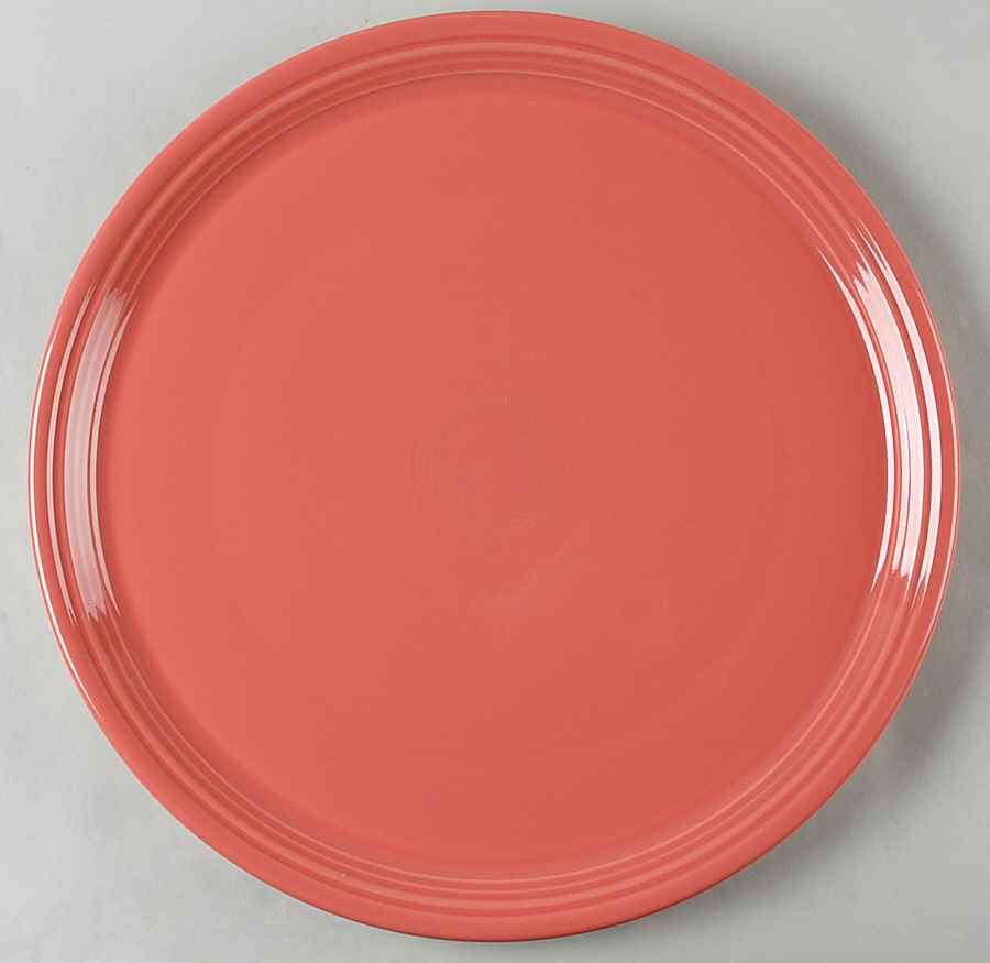 Fiesta Flamingo (Intro 2012) 15" Pizza Tray by Homer Laughlin -1