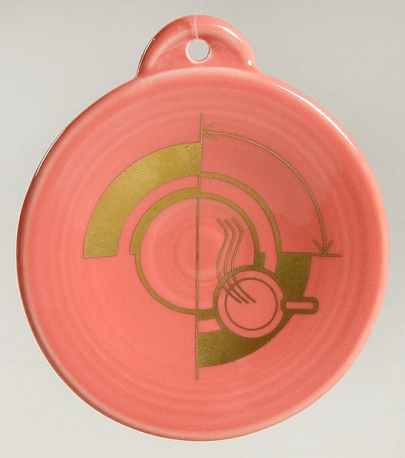 Fiesta Flamingo (Intro 2012) Ornament by Homer Laughlin -1