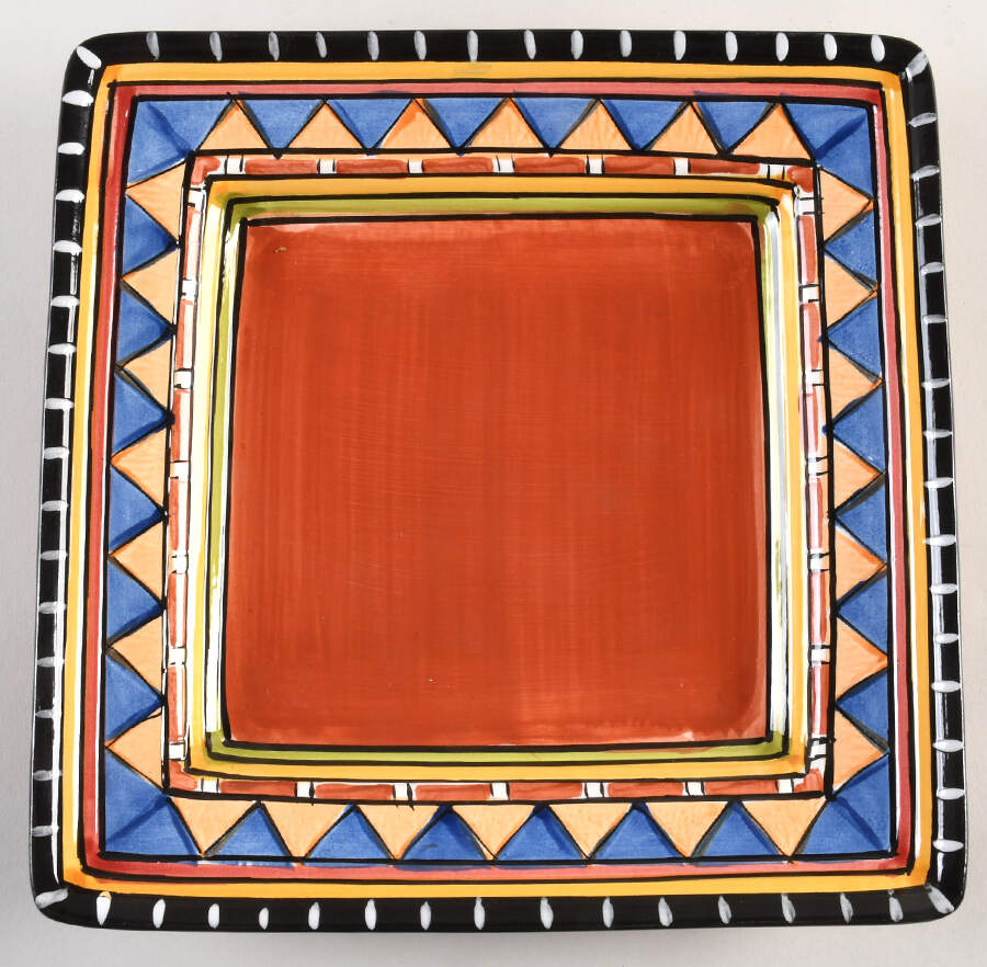 Desert Sand Square Dinner Plate by Hd Designs-1