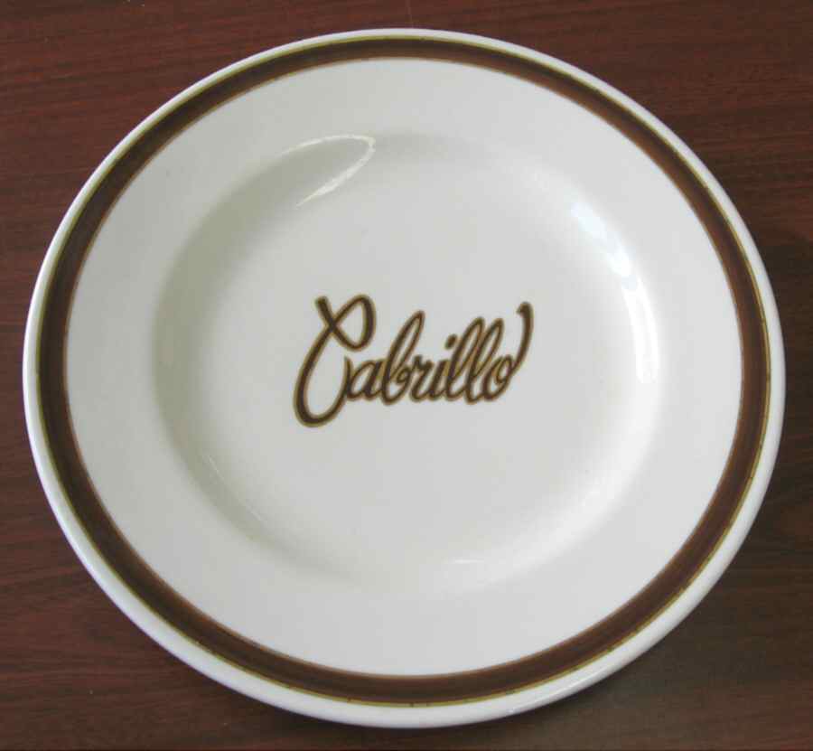Cabrillo Dinner Plate by Homer Laughlin -1