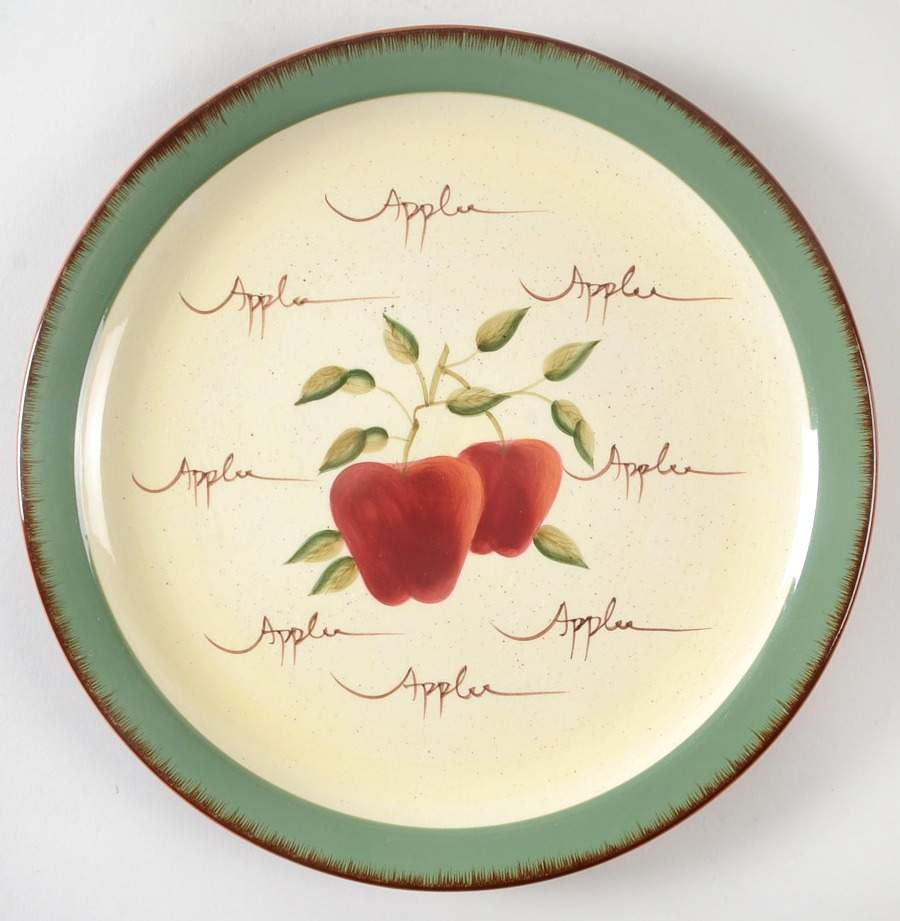 Apple Orchard Collection Dinner Plate by Home Interiors-1