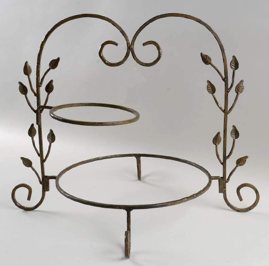 Apple Orchard Collection Metal Stand for Chip & Dip Set (CHDDPS) by Home Interiors-1