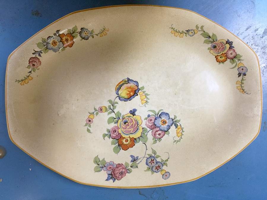 HLC2683 9" Oval Serving Platter by Homer Laughlin -1