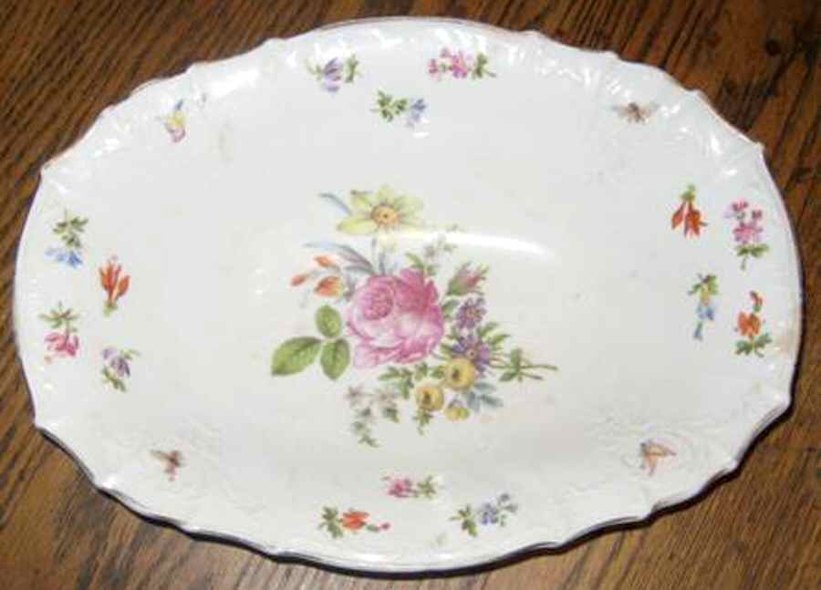 HGO12 10" Oval Vegetable Bowl by Hamburger-1