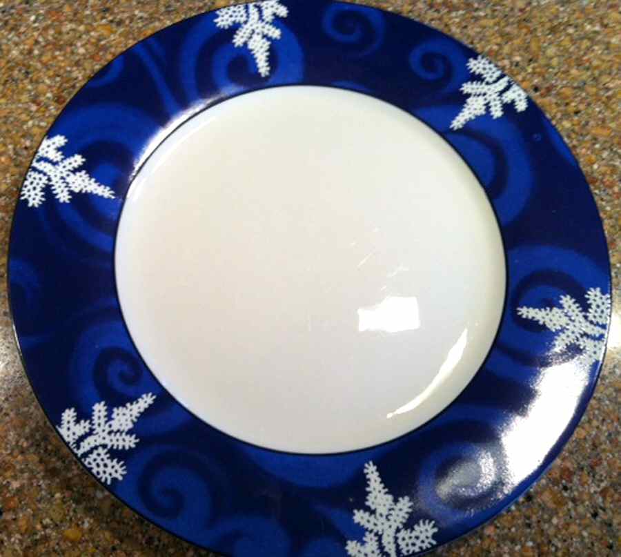 Sno Lace Dinner Plate by Holiday Hostess-1