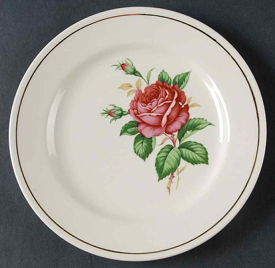 HLC4023 Salad Plate by Homer Laughlin -1