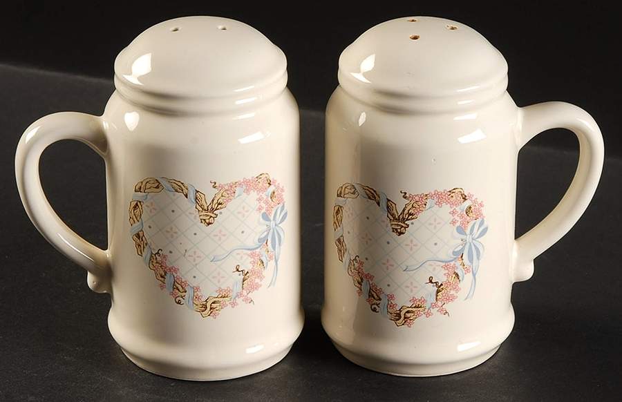 Heart Salt & Pepper Set by House of Lloyd-1