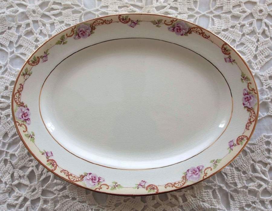 HPW27 11" Oval Serving Platter by Hopewell-1