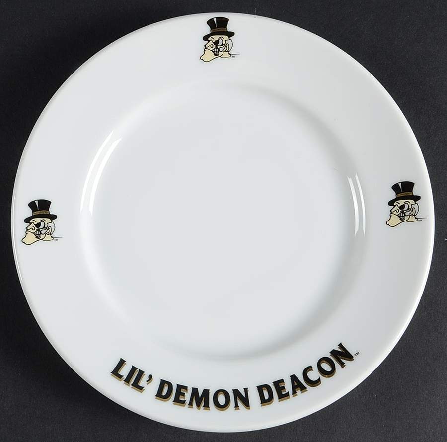 Wake Forest University Child's Plate by Heartland China-1