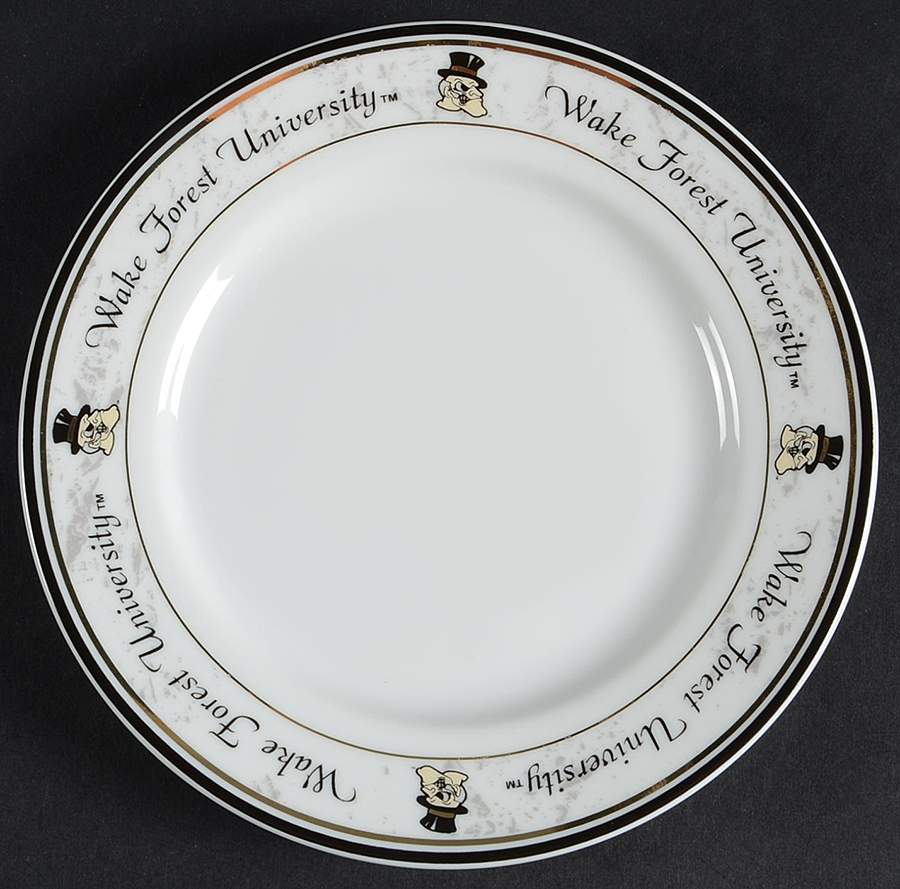 Wake Forest University Bread & Butter Plate by Heartland China-1