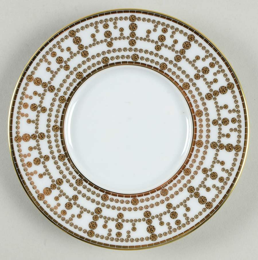 Tiara Gold Saucer by Haviland-1