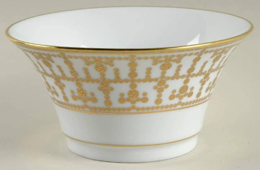 Tiara Gold Coupe Cereal Bowl by Haviland-1