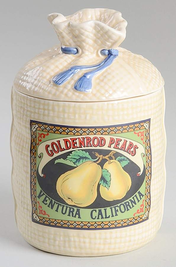Farmer's Market Small Canister & Lid by Hearth & Home Design-1
