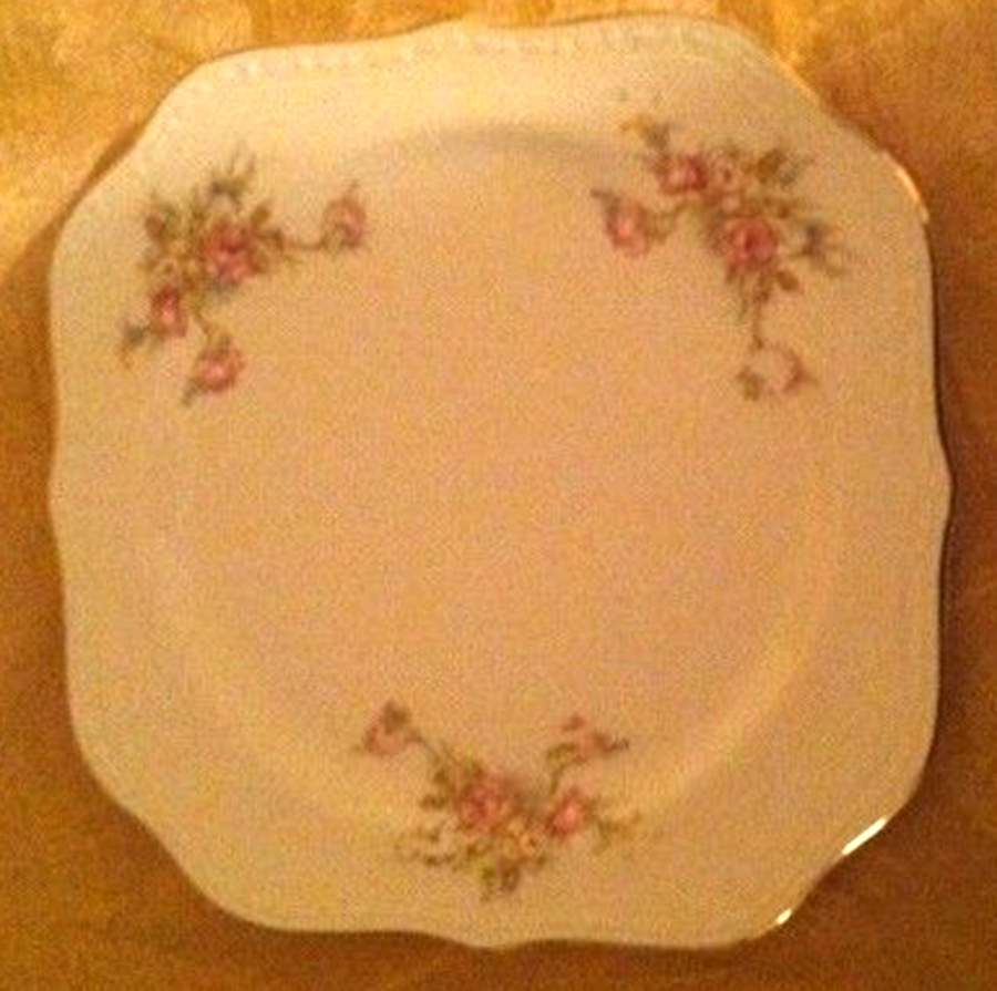 HLC4109 Square Salad Plate by Homer Laughlin -1