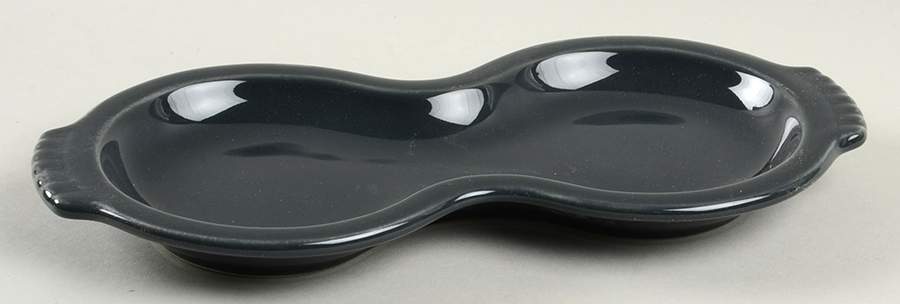 Fiesta Slate (Intro 2015) Tray for Creamer & Sugar with Lid by Homer Laughlin -1