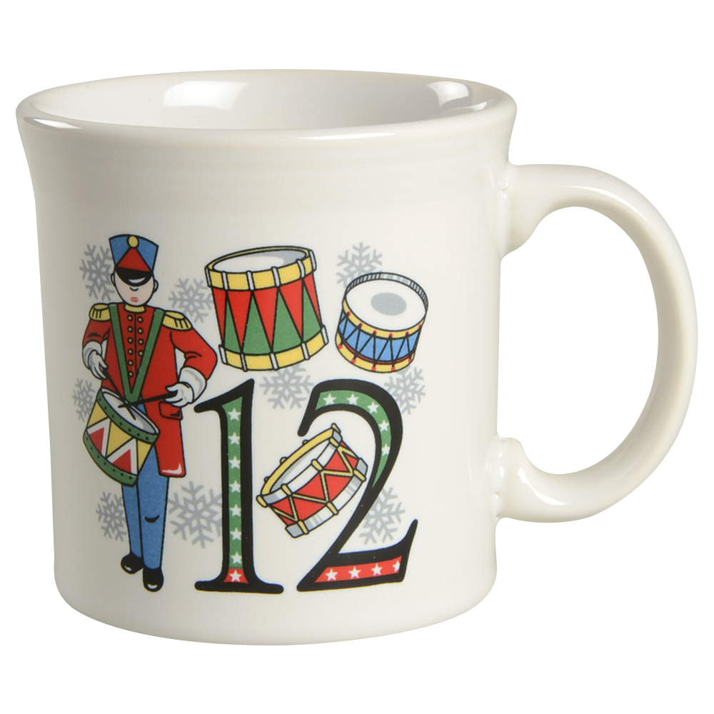 Fiesta Twelve Days of Christmas Mug by Homer Laughlin -1
