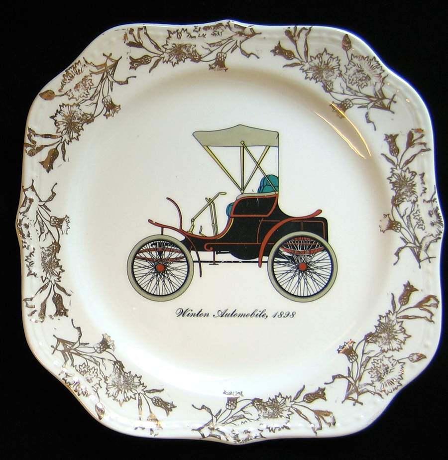 HLC4145 Square Salad Plate by Homer Laughlin -1