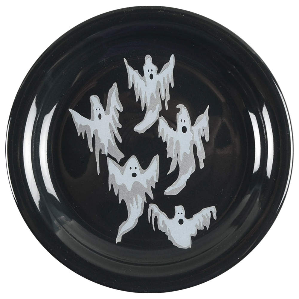 Fiesta Ghosts Appetizer Plate by Homer Laughlin -1