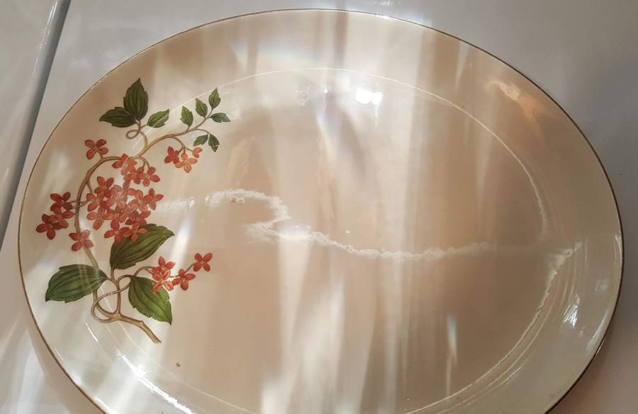 HLC4192 14" Oval Serving Platter by Homer Laughlin -1