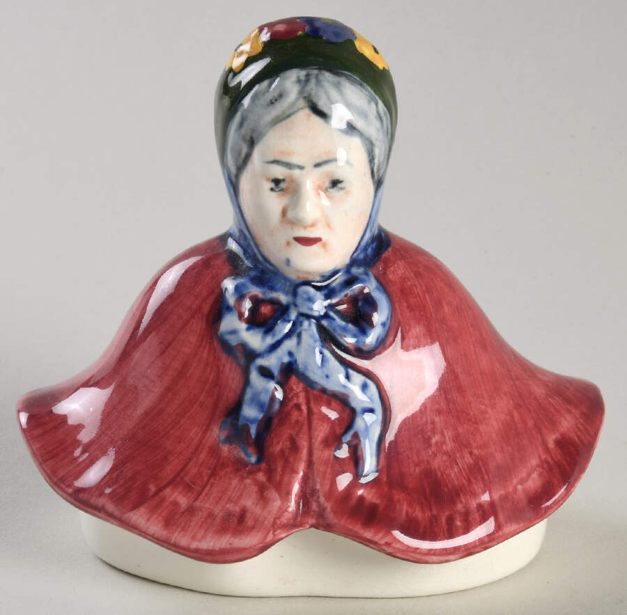 Little Old Ladies Multicolor Lid for Sugar Bowl by HJ Wood-1
