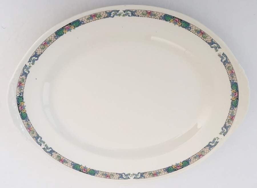 HLC2758 11" Oval Serving Platter by Homer Laughlin -1