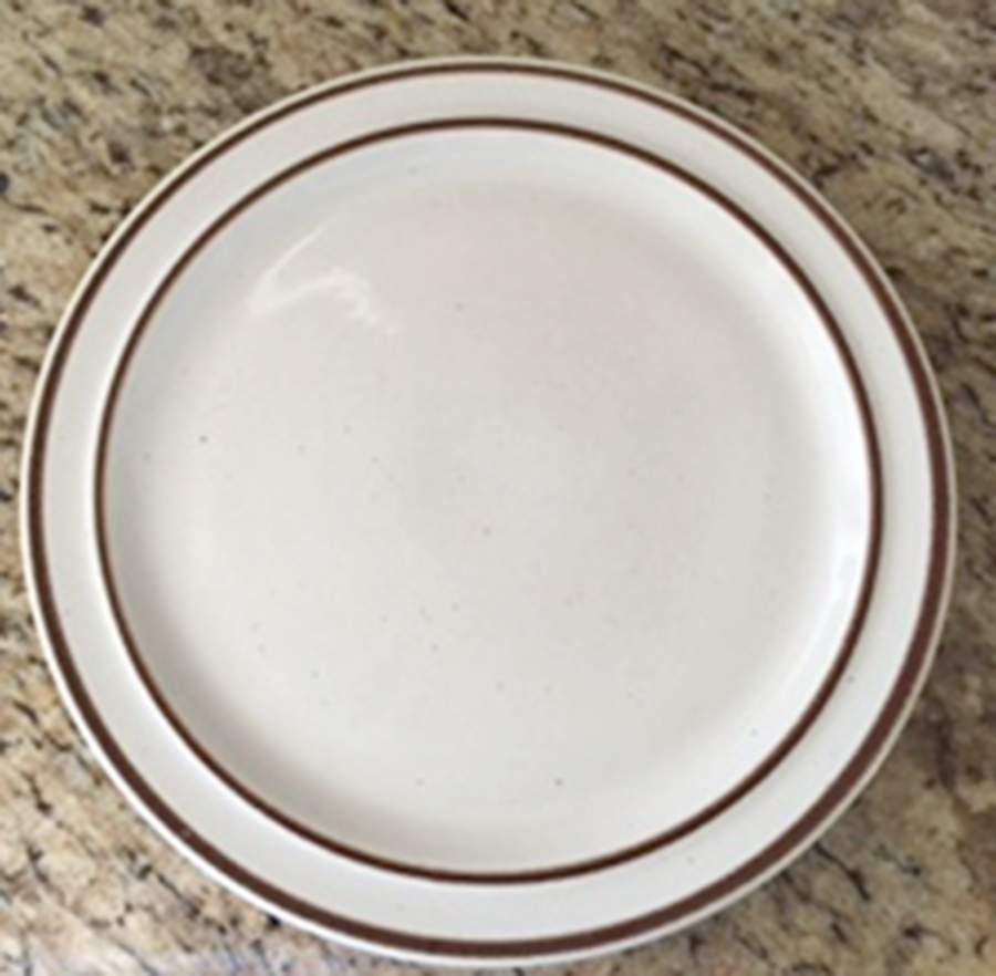 Daytona Dinner Plate by Haniwa-1