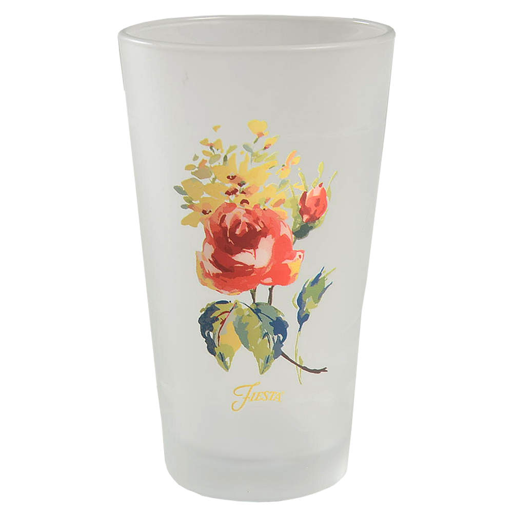 Fiesta Floral Bouquet 16 Oz Glassware Cooler by Homer Laughlin -1
