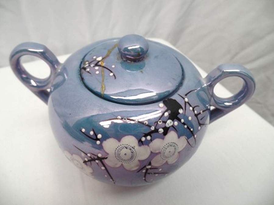 HYS18 Sugar Bowl & Lid by Hotta Yu Shoten & Co-1