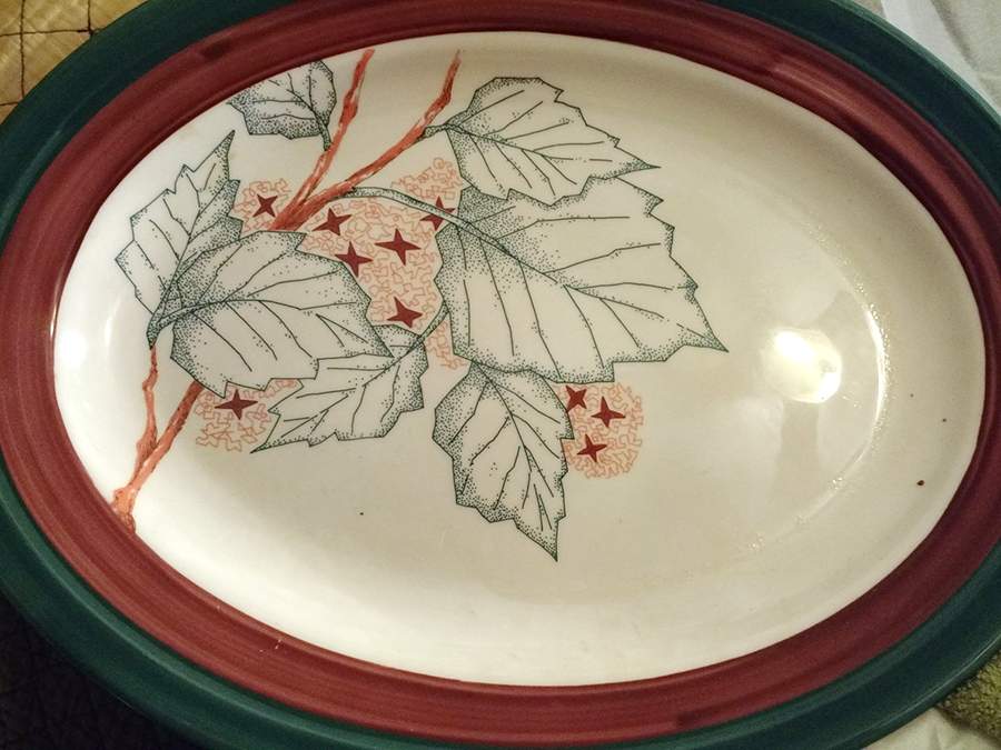 HLC4223 12" Oval Serving Platter by Homer Laughlin -1