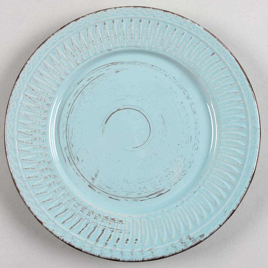 Cosenza Aqua Salad Plate by Home Essentials-1