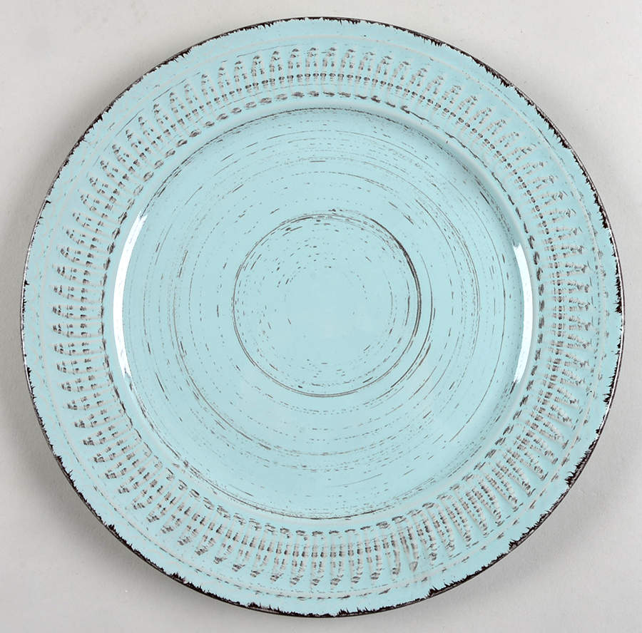 Cosenza Aqua Dinner Plate by Home Essentials-1