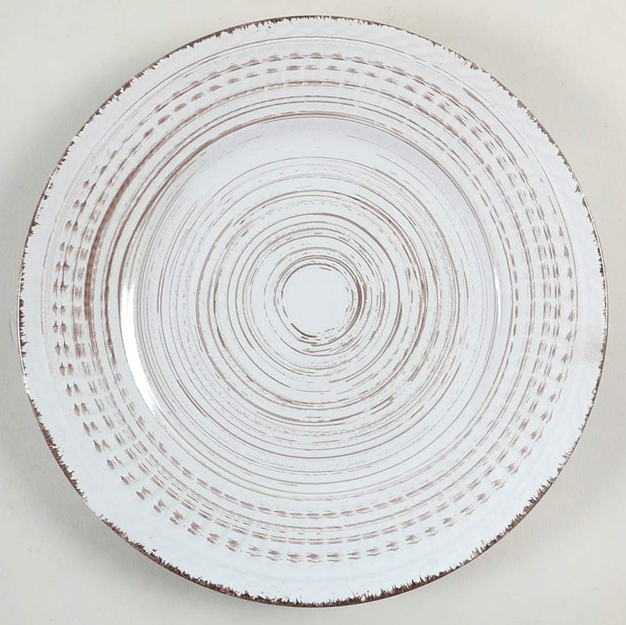 Cosenza White Salad Plate by Home Essentials-1