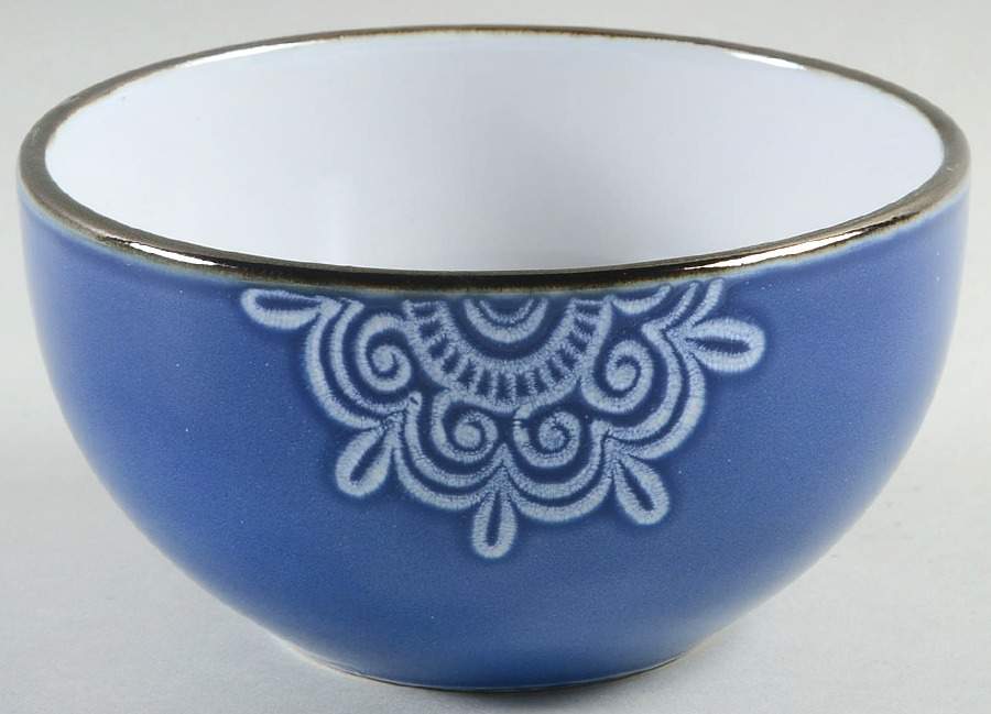 Medallion Blue Soup/Cereal Bowl by Home Essentials-1