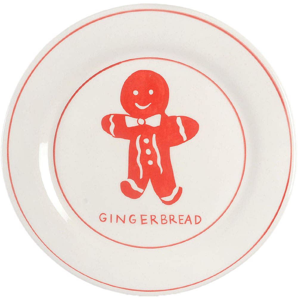 Vintage Christmas Salad/Dessert Plate by Home Essentials-1