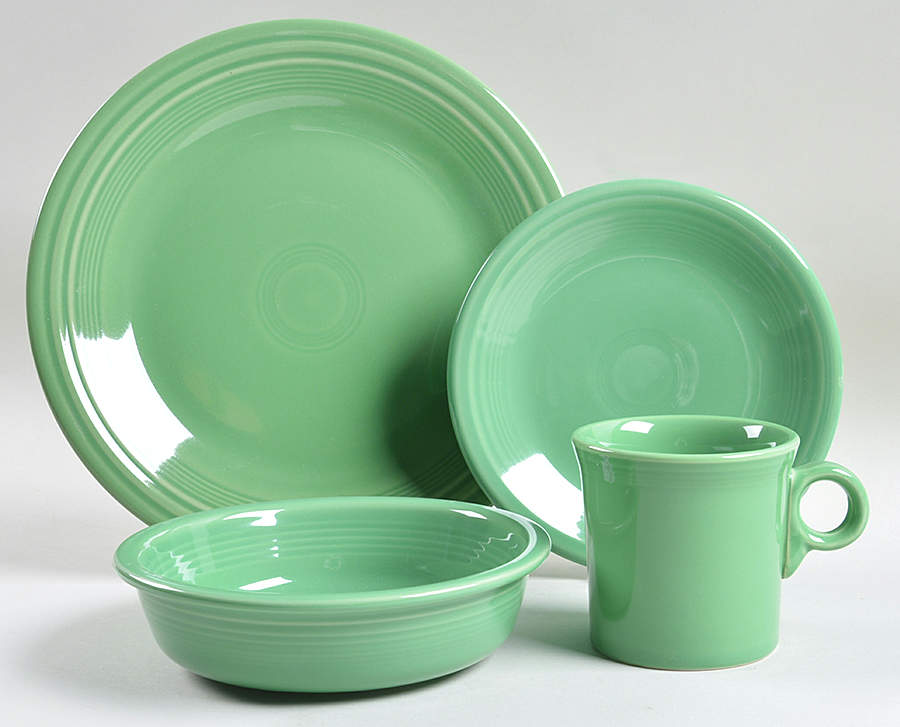 Fiesta Meadow (Intro 2019) 4 Piece Place Setting by Homer Laughlin -1