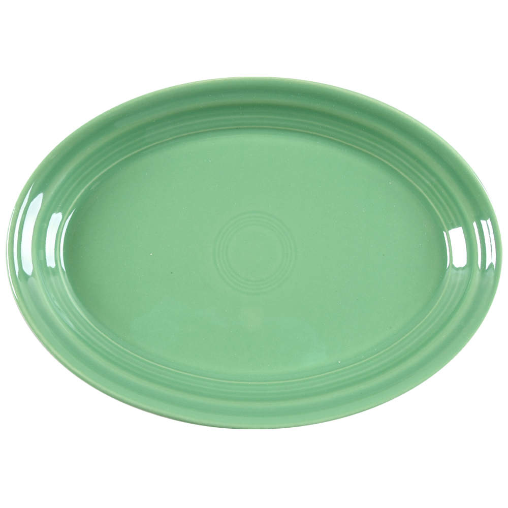 Fiesta Meadow (Intro 2019) 9" Oval Serving Platter by Homer Laughlin -1