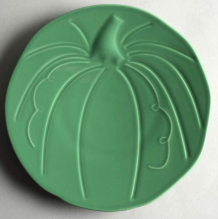 Fiesta Meadow (Intro 2019) Pumpkin Shaped Plate by Homer Laughlin -1