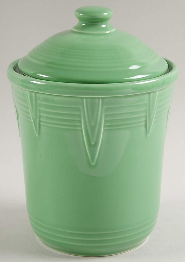 Fiesta Meadow (Intro 2019) Small Canister & Lid by Homer Laughlin -1