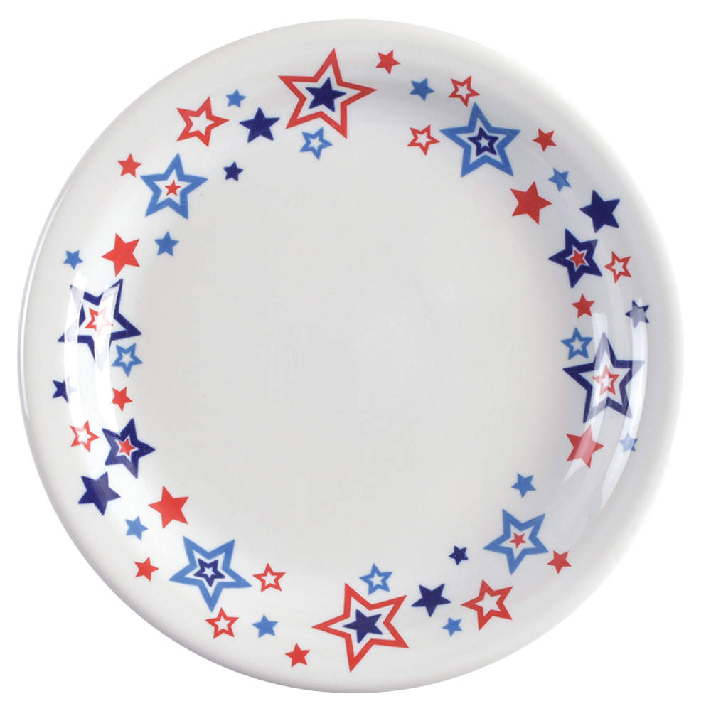 Fiesta Americana Stars Appetizer Plate by Fiesta Tableware Company-1