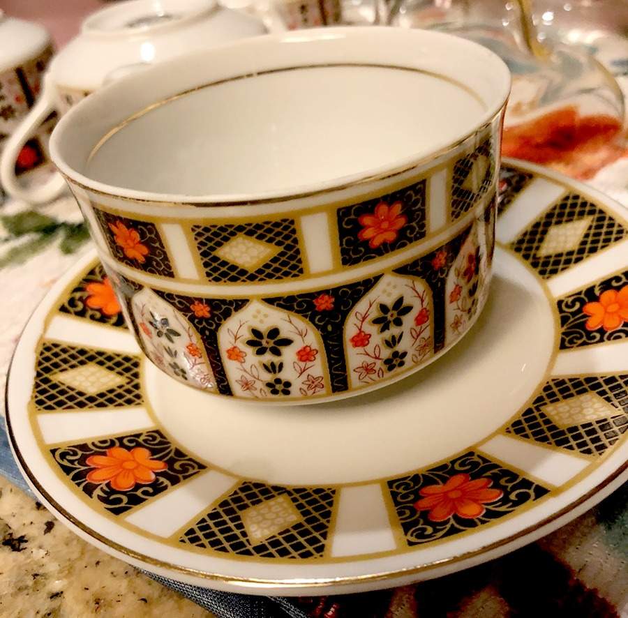 HSA4 Flat Cup & Saucer Set by Haeng Nam Sa (Korea)-1