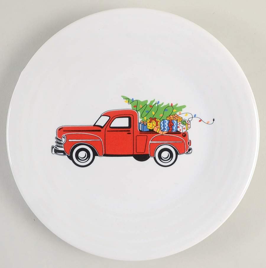 Fiesta Truck Luncheon Plate by Homer Laughlin -1