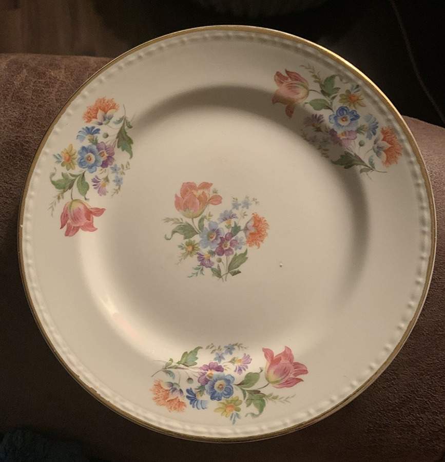 HLC4282 Dessert/Pie Plate by Homer Laughlin -1