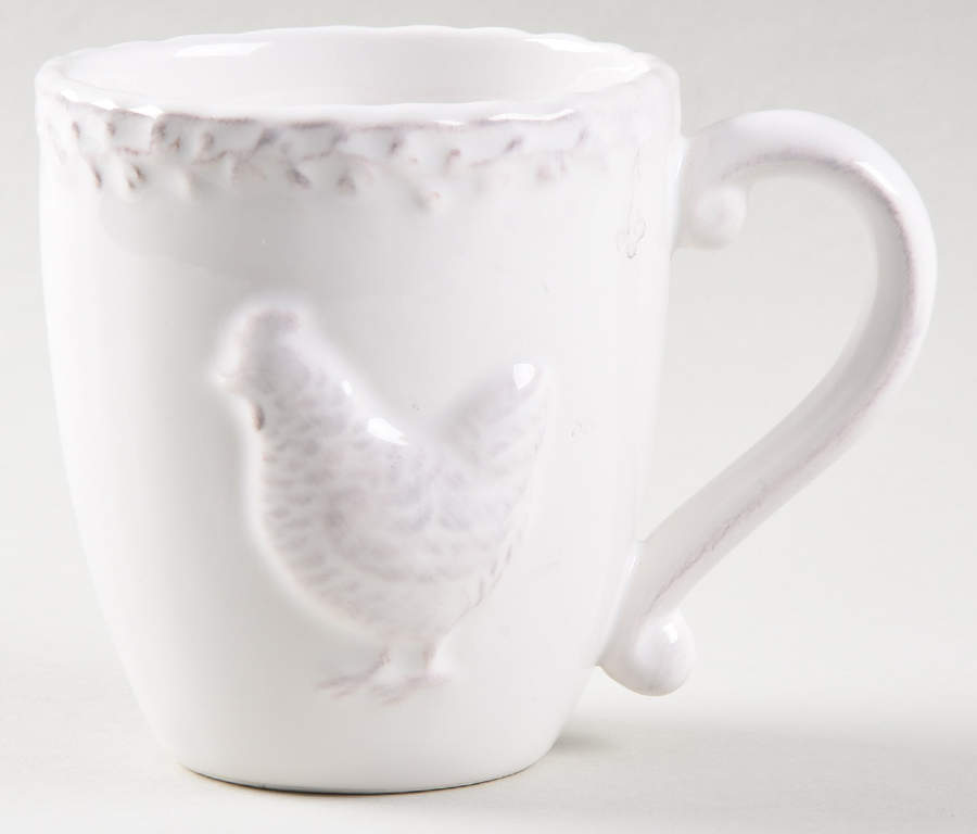 White Chicken Collection Mug by Hobby Lobby-1