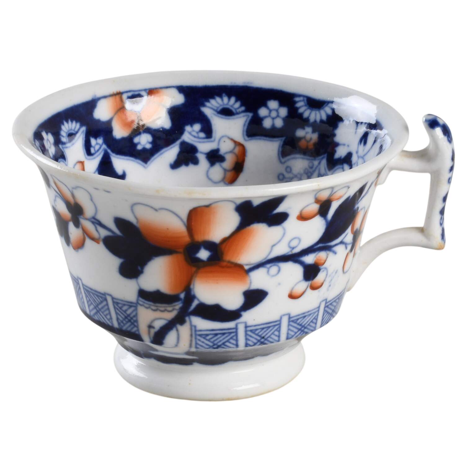 Man with Basket of Eggs Footed Cup by Hilditch & Sons-1