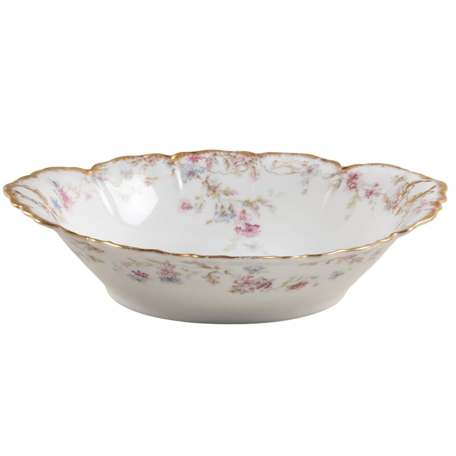 Schleiger 659G 10" Oval Vegetable Bowl by Haviland-1