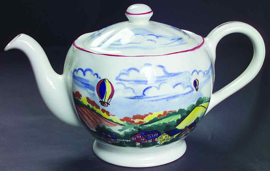 Welcome Home Teapot & Lid by Indigo Gate-1