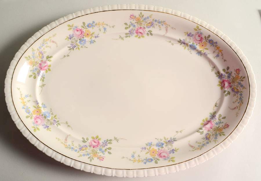 IMB1 16" Oval Serving Platter by Imperial Bohemian-1